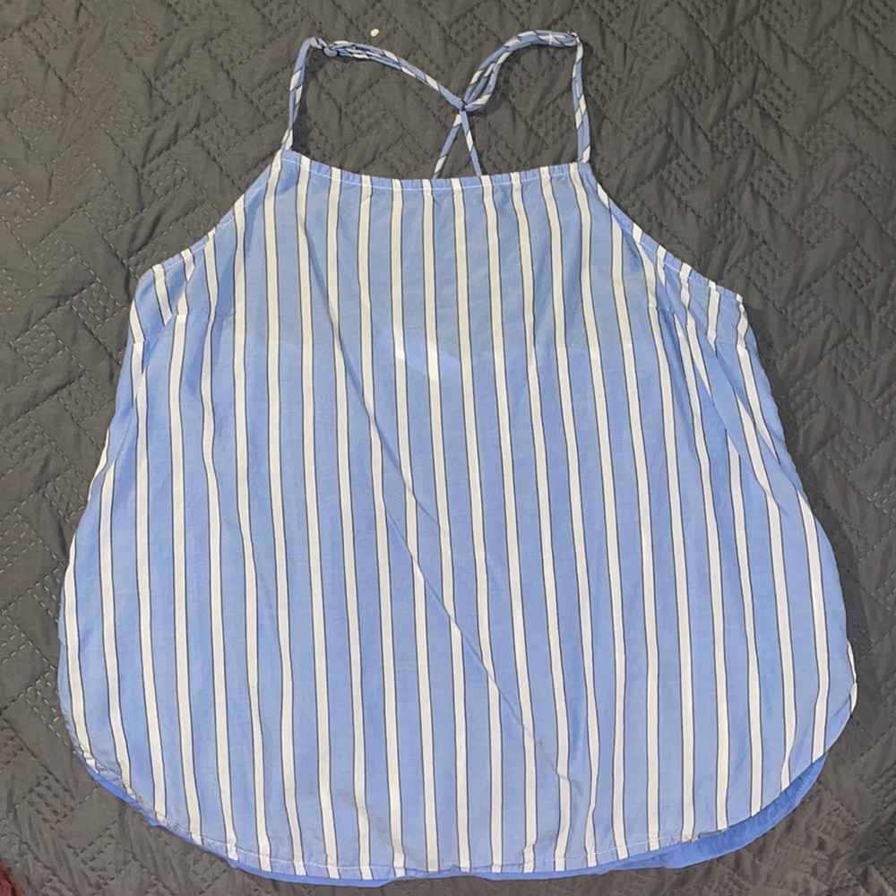 Super cute stars above shirt light blue